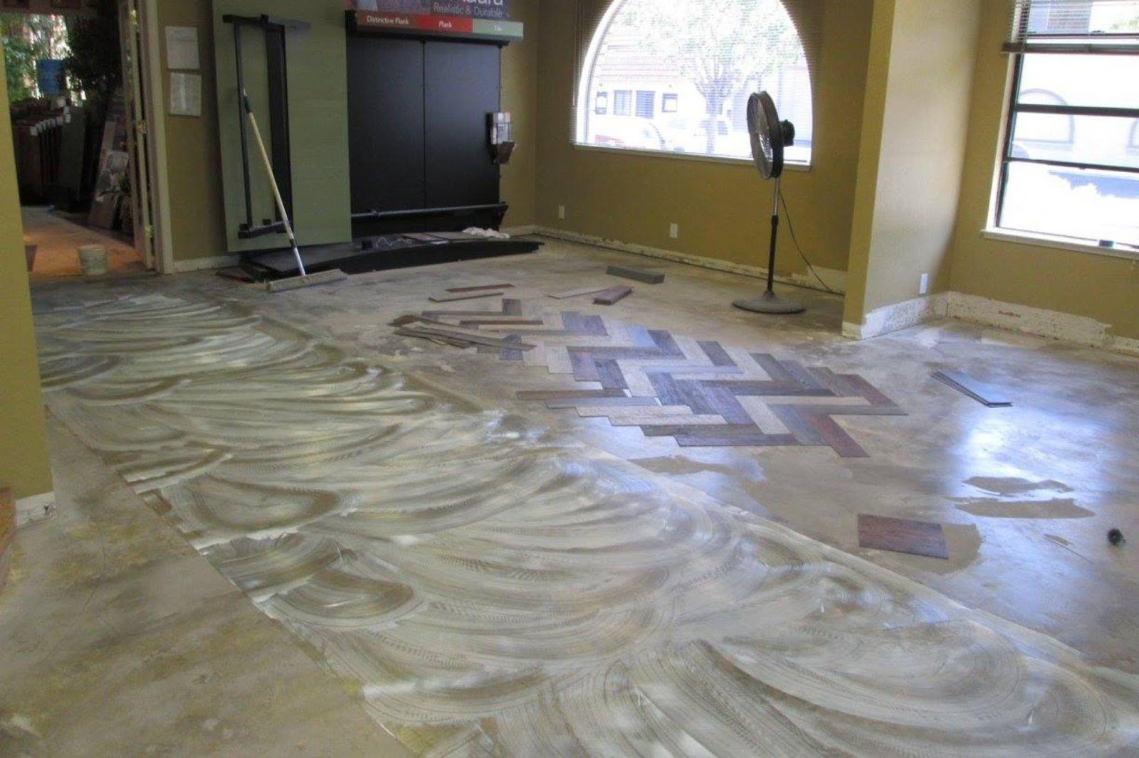 Glue-Down Luxury Vinyl Flooring