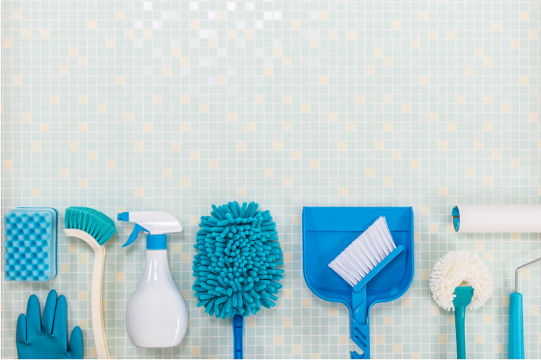CLEANING SUPPLIES FOR STONE TILES