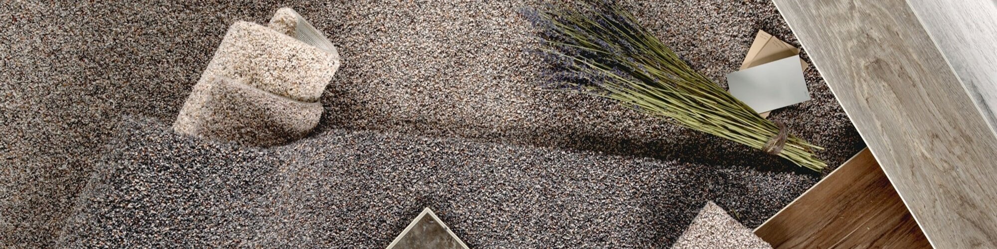 Closeup image of SmartStrand Carpet samples
