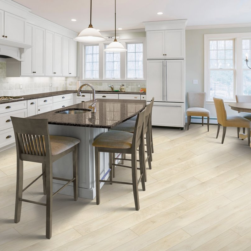Carpeting by Mike Inc. providing laminate flooring for your space in Somerset, WI Tresta- Pumice Oak